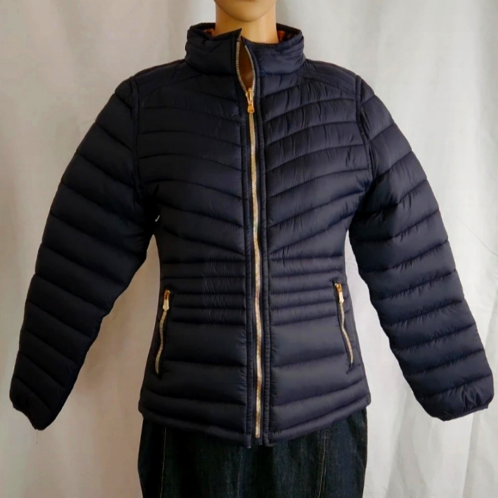 Special One, Jacket, Medium, Navy Blue Reversible with Chita print